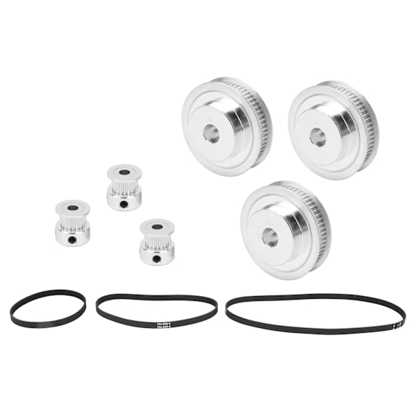 20 hammasta / 60 hammasta synkroninen pyörä 8 mm reikä 2GT200/280/400/mm hammasnauha