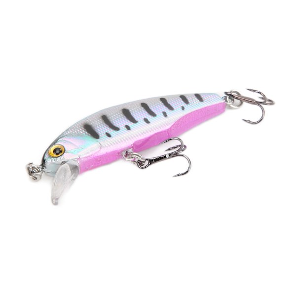 Fiskedrag Mini Deep Diving 3D Ögon Minnow Fiskedrag Crankbaits för Sötvattensfiske 3#
