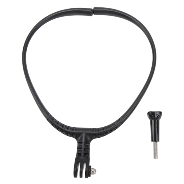 Actionkamera halsfeste montering ABS uttrekkbar handsfree vlog selfie halsfeste montering for actionkamera
