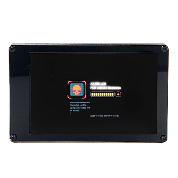 Computer Temp Monitor 3.5in IPS USB Mini Screen AIDA64 PC CPU RAM Data Monitor PC Sensor Panel Dynamic Display