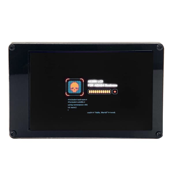 【NX】Computer Temp Monitor 3.5in IPS USB Mini Screen AIDA64 PC CPU RAM Data Monitor PC Sensor Panel Dynamic Display