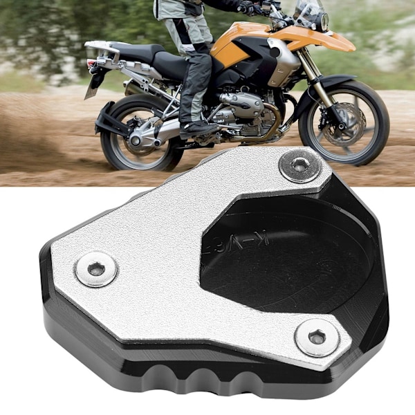 Motorcykel CNC Sidostöd Förlängningsplatta för Kawasaki Versys/KLE 650 15-18