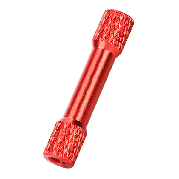 10 st Standoff M3x30mm anodiserad aluminiumlegering invändig gänga kolumn distans för DroneDeep Red