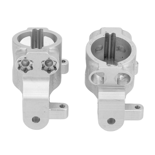 1 Pari Alumiiniseos Etu C-Istuin CNC C-Hub Axial RBX10 Ryft 1/10 RC-Mönkijäautolle Osia Hopea