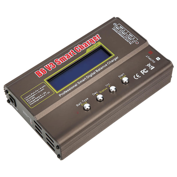 B6V3 80W Model Flyveplan Smart Digital Balance Batterilader DC11.0-18.0 V