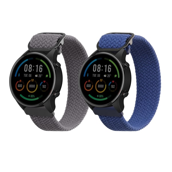 Nylon watch kompatibelt med Xiaomi Mi Watch S1 Active/ watch Färg sportrem Armband med lås