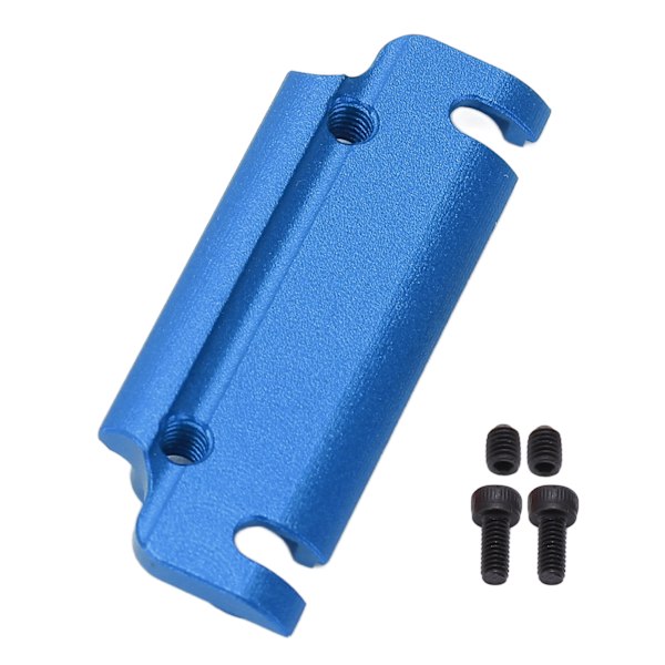 Övre tryckfäste för växellåda fram och bak i aluminiumlegering, uppgraderingsdel för RC-bil för Arrma 1/8 KartonBlue