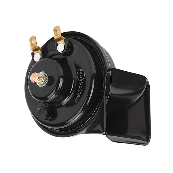 Universal bilhorn 12V 105dB Truck Dynamic Speaker Monofonisk snegl Sort Vandtæt