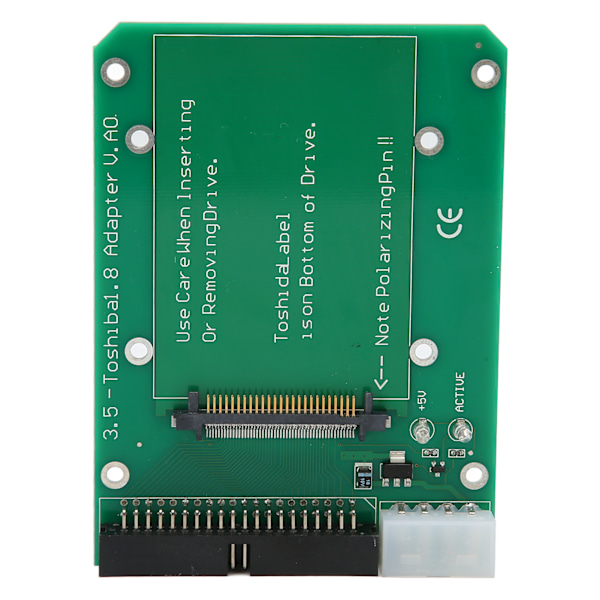 IDE Laptop SSD Adapter Card Professionell PCB 50pin 1,8 tum IDE till 40pin 3,5 tum IDE SSD Converter Adapter Card