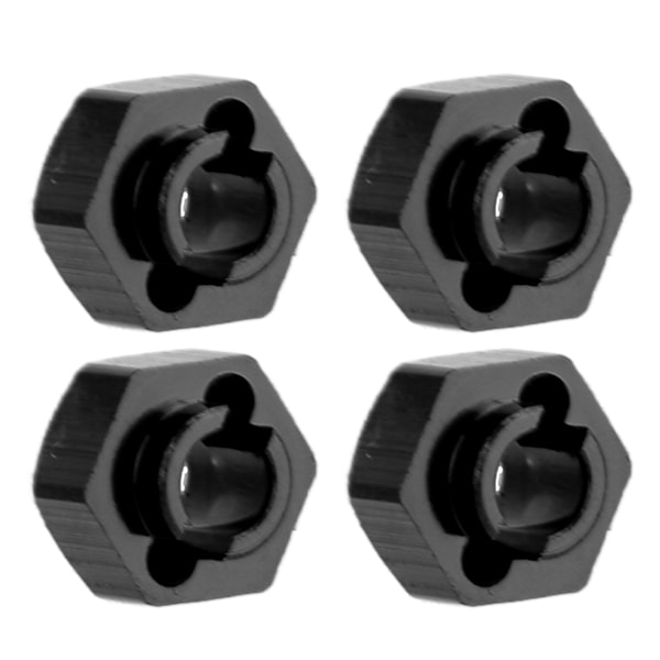 SCX2424 RC Combiner Cross Skiftenøgle Kit 7 mm Aluminiumlegering RC Vedligeholdelsesdele til AXIAL SCX24 1/24 RC Bil Sort