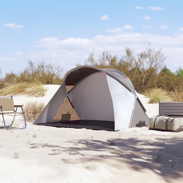 Strandtelt grå pop-up vandtæt