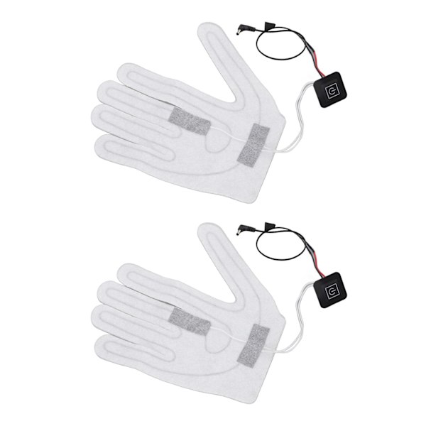 2 ST Elvärmeark 3 växlar Justerbar värmefilmsbyte DC Elektriska värmedynor för värmehandskar