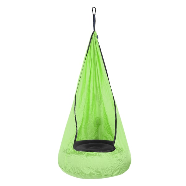 210T ryppyinen nylon Taffta Pod Swing Seat Lapsi Hängasäng Tuoli Ulkoilutarvikkeet Hedelmävihreä