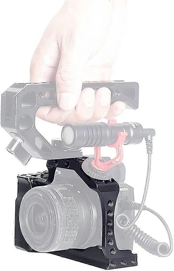 Kamerabur kompatibel med EOS M50 M5 M50II Vlogging videoproduksjon profesjonell