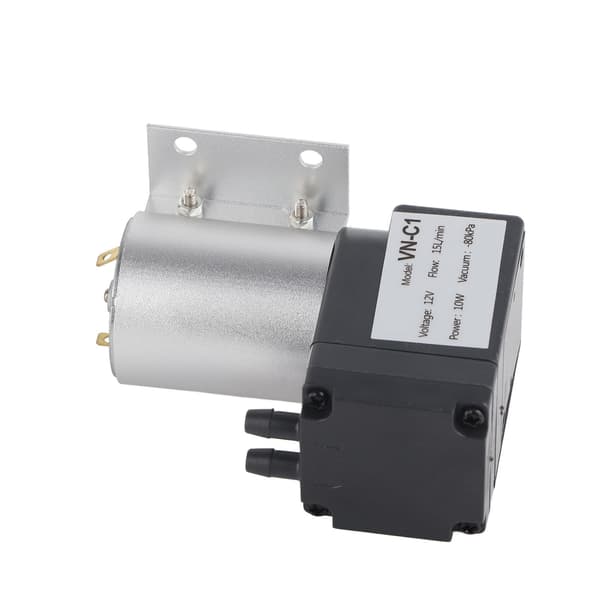 Vakuum sugpump undertryck med stativ -80kpa 10W DC24V/DC12V