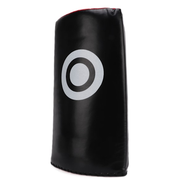 Taekwondo Kick Pads PU Læder Holdbar Robust Punching Bag Boksepude til Træning Sort