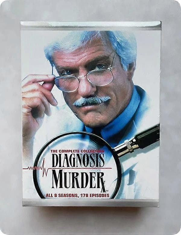 【NX】Diagnosis Murder: Den komplette serie samling 1-8 32-disc DVD boks sæt