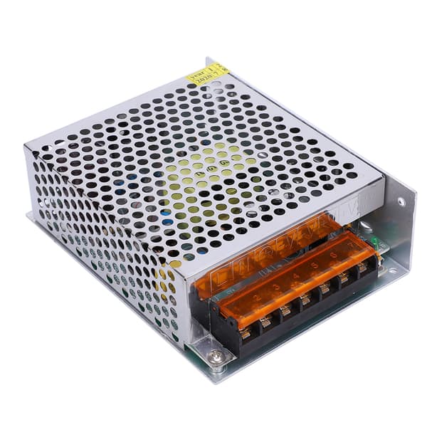 DC 24V 5A Universalregulert strømforsyning Kompatibel med LED Strip CCTV