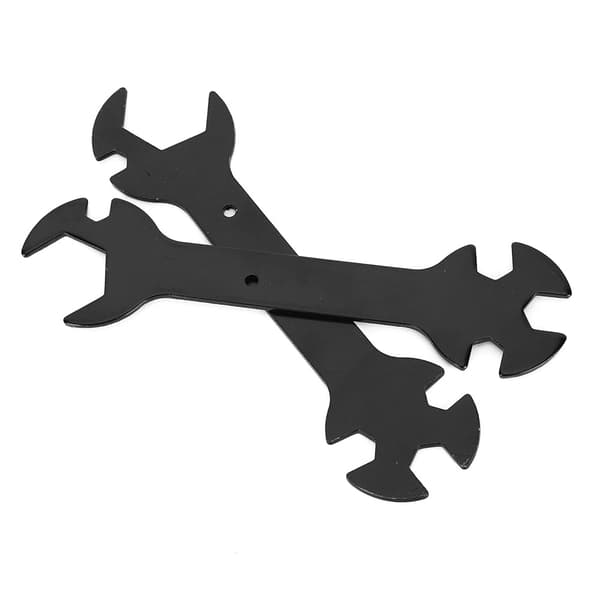 2 st Legering Multifunktionsnyckel Bärbar Multipurpose Skiftnyckel 3D-skrivartillbehör