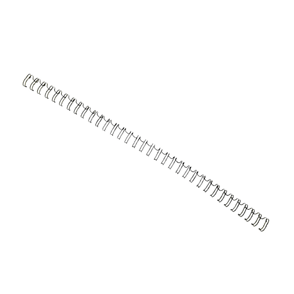 100 STK 9,5 mm Svart A4 Størrelse 34 Tenner 3:1 Dobbelsløyfe Tråder Bindingsråd Kalender Bindingsjern