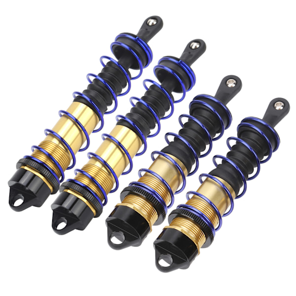 Aluminium 120 mm främre 140 mm bak metall stötdämpare set för 1/8 RC bilreservdelar Guld