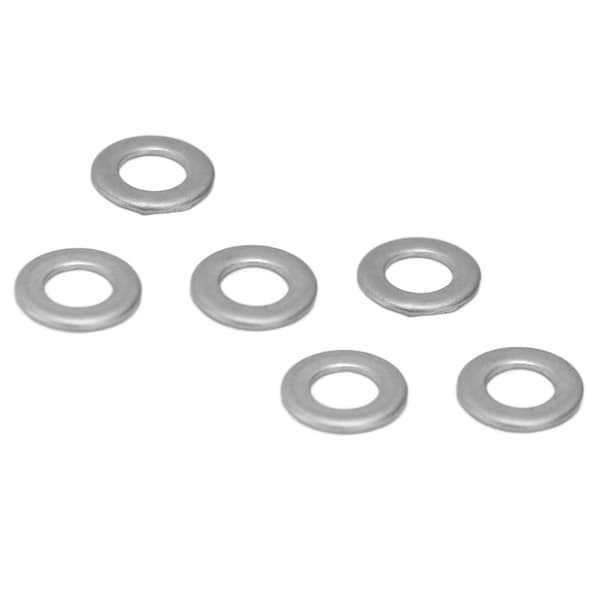 120 stk. flad skive i rustfrit stål 4 mm ID 7 mm OD tilbehørssæt til vedligeholdelse 4807-0407-0500