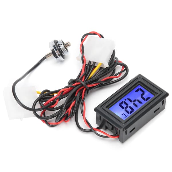 【NX】Vandkøling Termometer Digital Display Computer Temperaturmåler WDXS-DT 5V-24V