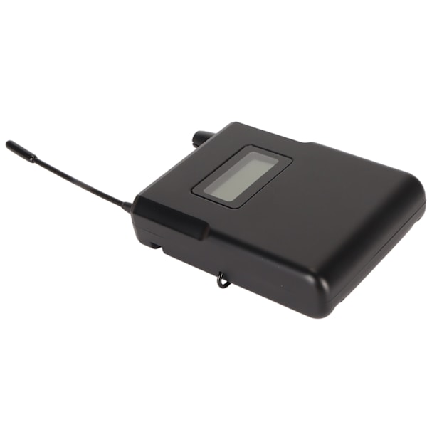 Bodypack-mottaker 863 til 865MHz HiFi-lyd Bærbar hodetelefonmonitormottaker for trådløst øreovervåkingssystem