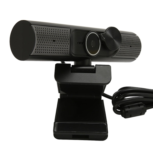 USB-webbkamera 2K 30fps Autofokusering HiFi-högtalare Brusreducering Mic Plug and Play PC-kamera för stationär bärbar dator Videochatt
