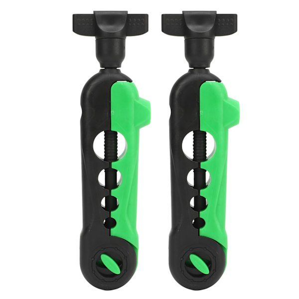 2 stk. Mini Line Spooler Bærbar Justerbar Fiskesnøre Spooler Fiskesnøre Winder Maskine Mini Spolereel Tilbehør Sort Grøn