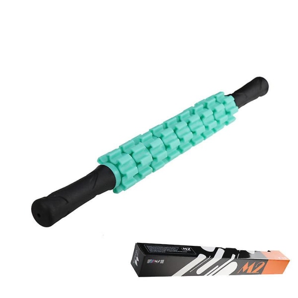 Sportsmassasje Muscle Roller Massasje Stick Roller For Deep Tissue 360gear Muscle Roller Stick Green 9 gears