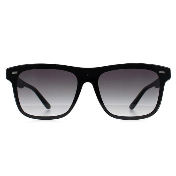 [NX]Solbriller GF0183 02B Mat Sort Grå Gradient 55 mm