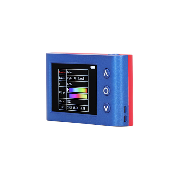 2,4-tommers LCD-skjerm Infrarød Varmekamera 8Hz Micro USB-grensesnitt Håndholdt Varmekamera 320x240