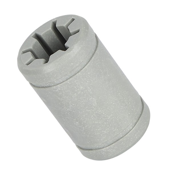 Lageraxel Grå Plast LM8UU Solid Polymer Linjärlager 3D-skrivardelar Tillbehör för RJMP‑01‑08