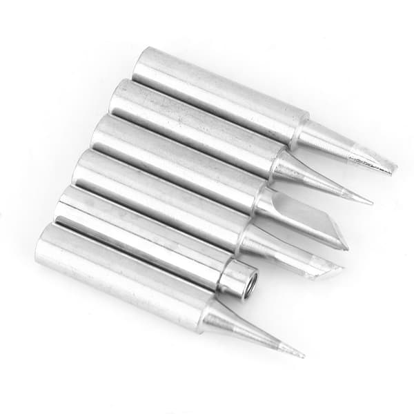 【NX】6 STK Erstatningsloddebolttupper Kobbersveisetupper 6,25 mm diameter