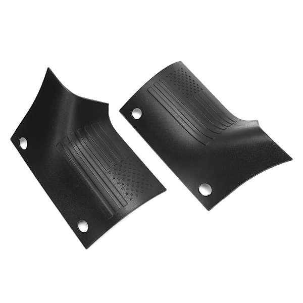 2 stk svart motorhette vinkelbeskyttelsesdeksel Deksel USA flaggdesign Passer til Jeep Wrangler JL 18-19