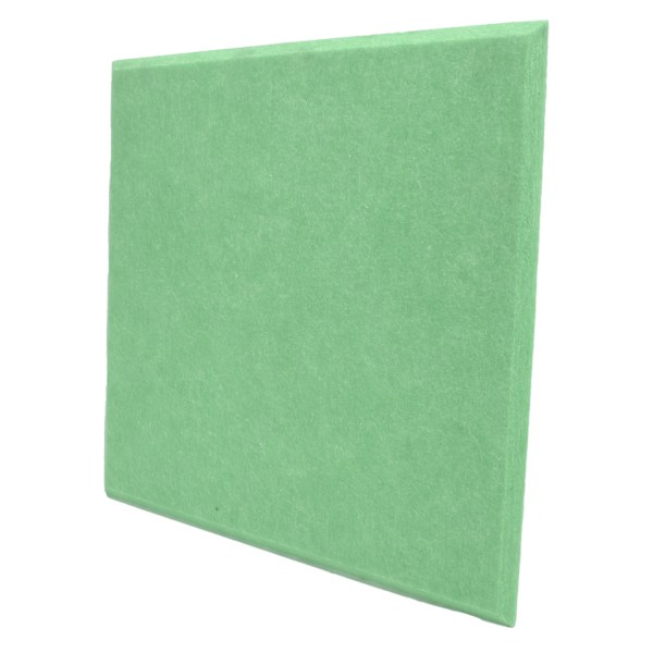 6 stk Akustisk Absorptionspanel Tyk Minska Reverb Lydsikker Polstring Absorber (Grøn)
