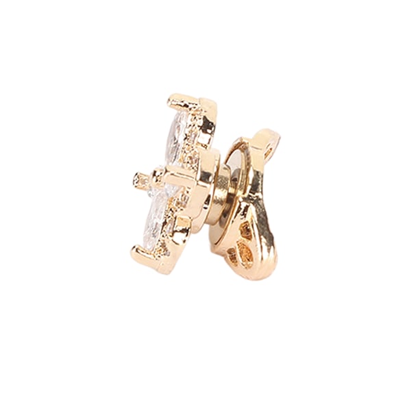 Negle Rhinestone Guld Art Charms Glimtende Let DIY Negletilbehør Smykker Manikyrtilbehør