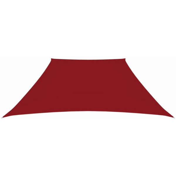 Parasoll Seil Trapes Oxford Cloth 3/4x3 m Rød