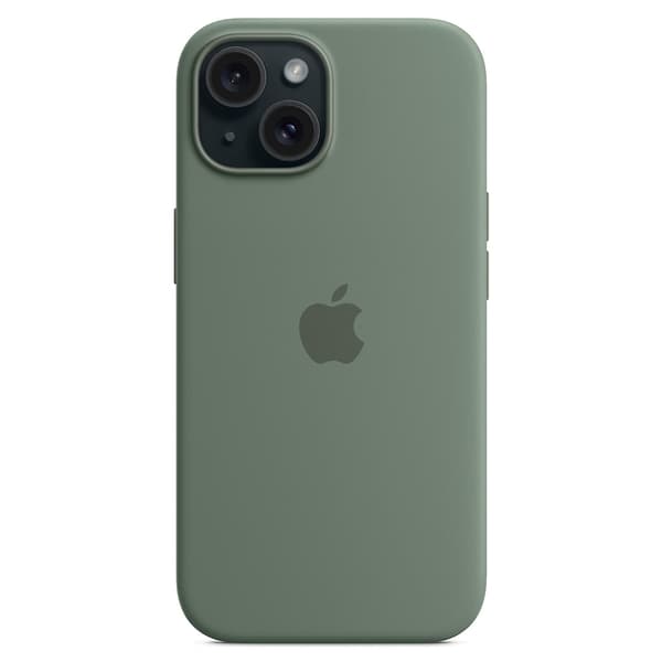 【NX】Compatible with iPhone15Pro Case Compatible with MagSafe Scratch Resistant Silicone Case Green Compatible with iPhone15Pro Kompatibel med iPhone15Pro Green