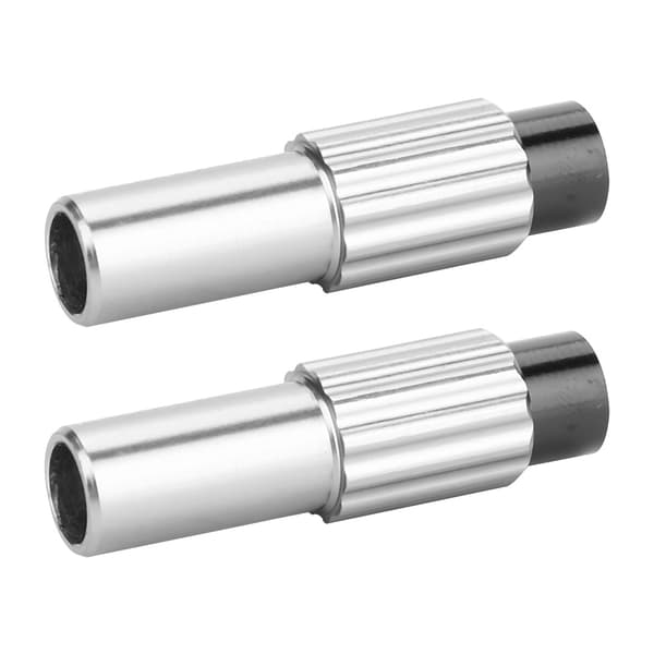 1 par cykelbremsekabel gear skiftforbindelseslinje regulator justeringshætte (titanium farve)