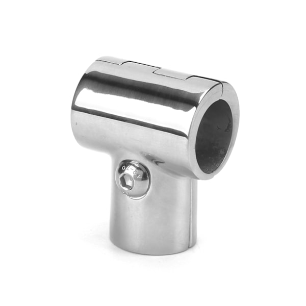 25 mm Tee Pipe Connector TBranch 90° rät vinkel Separerbar 316 rostfritt stål för yacht