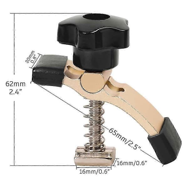 st mini-holdeklemme, CNC-fræseklemme