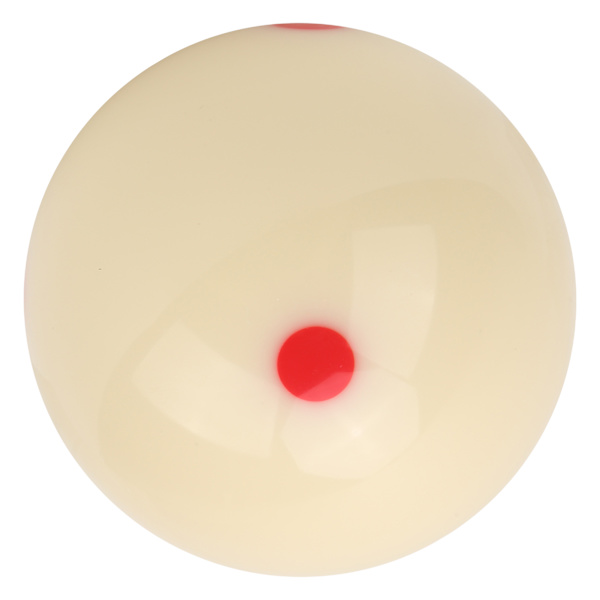 57,2 mm Pool Standard träningsboll DotSpot Övningsköboll Biljardtillbehör (Red Dot)