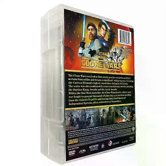 [NX]Star Wars: The Clone Wars - Den Komplette Serie DVD-samling (Sæson 1-7)