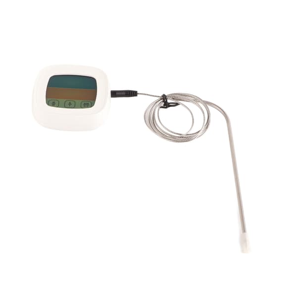 Kötttermometer Digital LED-display Multifunktionell köksugnstermometer med sond Kompatibel med matlagning Bakning BBQ