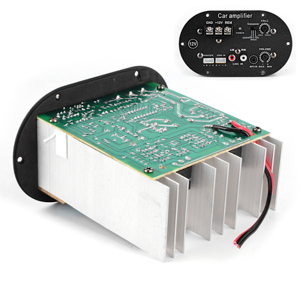 Bilstereoförstärkarkort 120W 12V Pure Full Tone Bas Subwoofer Core Auto Stereo Högtalarförstärkare
