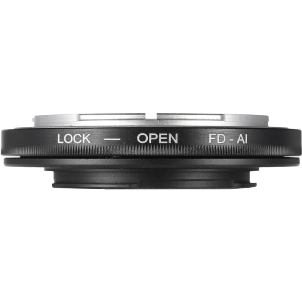 FD-AI-adapterringobjektivbeslag til Canon FD-objektiv til tilpasning til Nikon AI F-objektiver