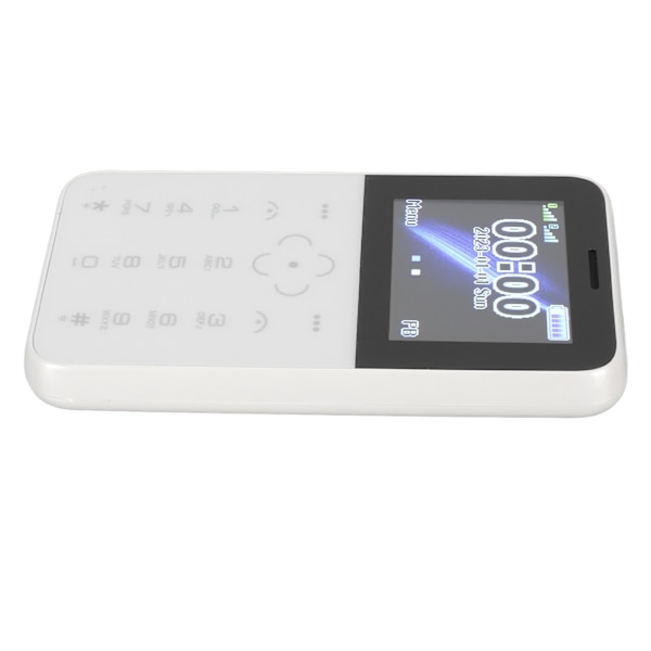 Mobiltelefon för äldre 1,8 tum 1400 mAh 2G Dual SIM Stora knappar Funktionell mobiltelefon för studenter och äldre
