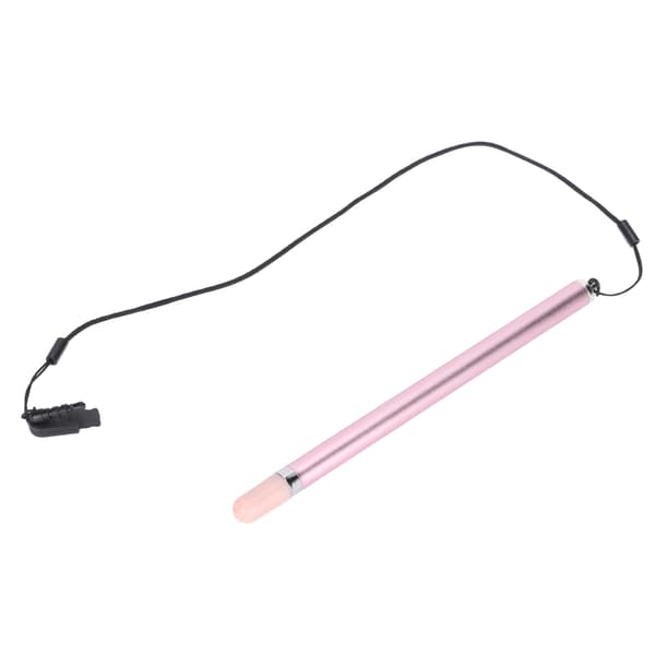 Kapacitiv pekstift med hög känslighet, bärbar, universell, för digitala mobiler, surfplattor, pekstift, rosa